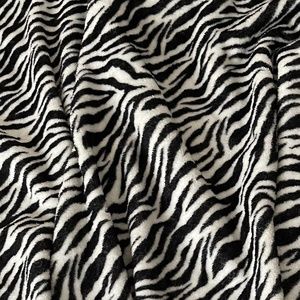 Zebra Print Soft Blanket